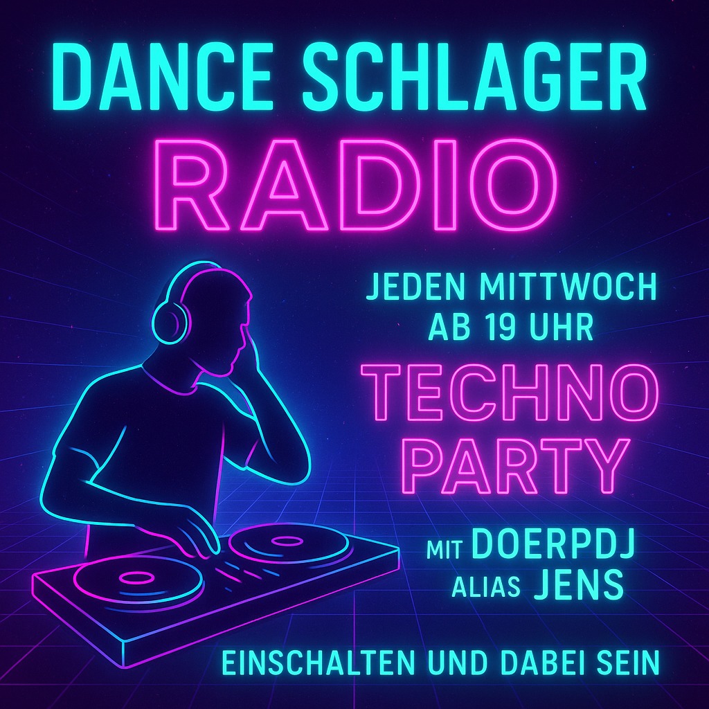 Immer Mittwochs ab 19h Doerpdj mit Techno